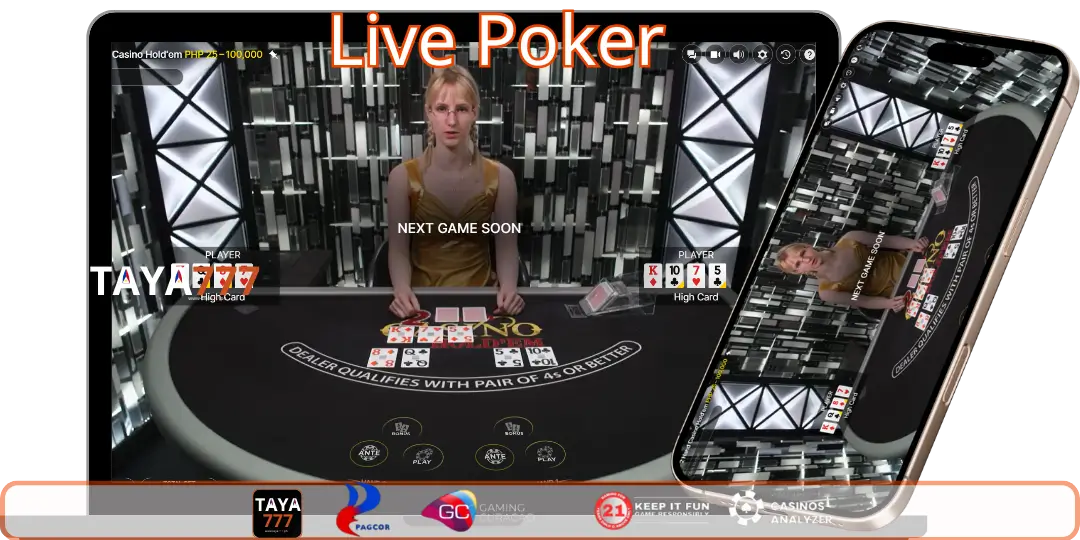 Live Poker taya777